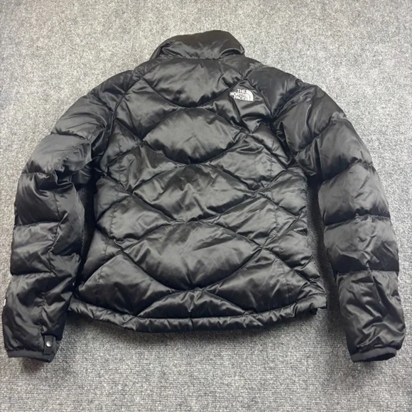 THE NORTH FACE Women’s Black Quilted 550 Puffer Goose Down Jacket Size: XS - Picture 2 of 8